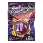 Buddah Bites 600 mg Gummy Edibles | Grape By Buddah Bites