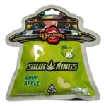 Devour Sour Kings – Sour Apple Rings | Cannabis-Infused | 1500mg THC By Devour