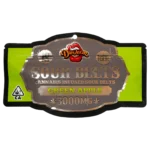 Devour Sour Belts – Green Apple | Cannabis-Infused | 3000mg THC By Devour